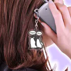 きゅう🐧イラストレーターのアプテノディテス属のペンギンたち Acrylic Key Chain