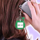 イラスト MONYAAT の幼稚園バッチ・名札D*おとうと Acrylic Key Chain