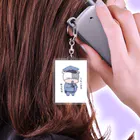 歌い手POLICE SHOPのうたう牛くん Acrylic Key Chain