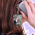 ねこの森でお散歩の幸運を呼ぶモカちゃん Acrylic Key Chain