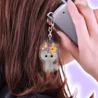 NAKAYUKA Online shopの花冠のラパン Acrylic Key Chain