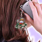 さび抜きおむらいすし亭の麻雀王者　かふぇおーれ・もんすたー Acrylic Key Chain