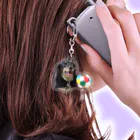 らんととれんの蘭ちゃん ミニチュアダックス Acrylic Key Chain