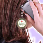 興味深い。の-目に見えない障害-　カーキ Acrylic Key Chain