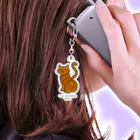 SandyLabのTwisted Cat® （ねじ猫）キーホルダ – いいね、そのかんちがい系 Acrylic Key Chain