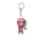 CLUB-TOTSUGEKIの突撃お守りキーホルダー Acrylic Key Chain