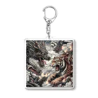 Moichi Designs Shop-2023の龍虎水滸伝 Acrylic Key Chain