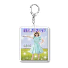 広東もなグッズの羽島ったらマッタイラもなフォトグッズ Acrylic Key Chain