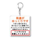 ドライ2の発達がゆっくりです　1人でいたら保護してください Acrylic Key Chain