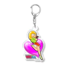まいっちんぐマチコ先生のマチコ先生 1 Acrylic Key Chain