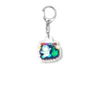 にじげん柏のキャプテン宇宙うさぎの冒険 Acrylic Key Chain
