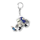 -moino-の清掃車なっちん Acrylic Key Chain