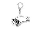 CafePocoのしゃくれ犬ポコ Acrylic Key Chain