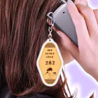 松洋堂/SYOYODO　SUZURI店の【ドーナツ倶楽部】ルームタグキーホルダー - Room No.282 Acrylic Key Chain