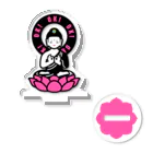くねくね道のOK! BUDDHA Acrylic Stand