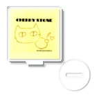 公式　猫目石検定　CHERRYSTONE　　の猫目石 Acrylic Stand