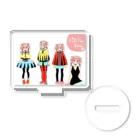 mikyacraft MIKA💓🌟赤い心臓のパステルちゃんズ Acrylic Stand
