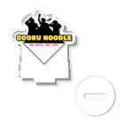 おどるヌードルのおどるヌードル新ロゴ Acrylic Stand