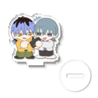 吾妻のアニメの杢蜂蓮・明永若《「これ見た？」「見た見た笑」》 Acrylic Stand