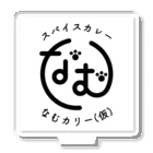 ナム(-人-)の「なむカリー(仮)」オリジナルTシャツ Acrylic Stand