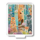 soramame1119の森の中の世界 Acrylic Stand