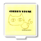 公式　猫目石検定　CHERRYSTONE　　の猫目石 Acrylic Stand
