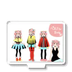 mikyacraft MIKA💓🌟赤い心臓のパステルちゃんズ Acrylic Stand