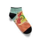 はしごやのシミュラクラピザ Ankle Socks
