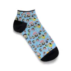 柚子屋のちびキャラソックス Ankle Socks