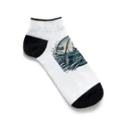 Chatarohの大漁の瞬間 Ankle Socks