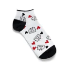 かまたクリーニング SUZURI支店の鳥になれなかったTV：画伯オリジナル Ankle Socks