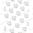 DECORの気づかいのできるネコ　いっぱいver. Ankle Socks