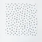 静かな山の頂への雲海の劔岳 Bandana is 52cm × 52cm