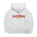 Super Sauna StyleのSuper Sauna Style “Red” Big Hoodie