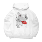 LONESOME TYPE ススのインビジブル犬🐕 Big Hoodie