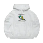 HIRA？の「く」は「くつした」と「くつ」の「く」！ Big Hoodie