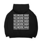 NoMoreWarの反戦｜NO MORE WAR［ゆがみなし］ Big Hoodie
