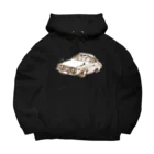 NIKORASU GOの昭和レトロデザイン「旧車」 Big Hoodie