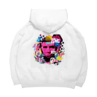 tekutekupockeのLove on Chain! Big Hoodie