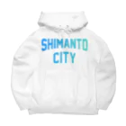 JIMOTOE Wear Local Japanの四万十市 SHIMANTO CITY Big Hoodie