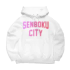 JIMOTOE Wear Local Japanの仙北市 SENBOKU CITY Big Hoodie