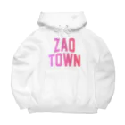 JIMOTOE Wear Local Japanの蔵王町 ZAO TOWN Big Hoodie