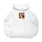 animalsの段ボール猫2 Big Hoodie