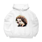 AQUAの可愛らしいハリネズミ🦔 Big Hoodie