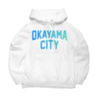 JIMOTOE Wear Local Japanの岡山市 OKAYAMA CITY Big Hoodie