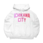 JIMOTOE Wear Local Japanの市川市 ICHIKAWA CITY Big Hoodie