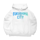 JIMOTOE Wear Local Japanの福島市 FUKUSHIMA CITY Big Hoodie