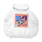 𝙈𝙊𝙈𝙊'𝙨 𝙎𝙝𝙤𝙥 @4毒抜きグッズ製作中のご近所おさんぽコース Big Hoodie