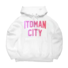 JIMOTOE Wear Local Japanの糸満市 ITOMAN CITY Big Hoodie