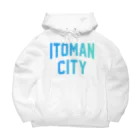 JIMOTOE Wear Local Japanの糸満市 ITOMAN CITY Big Hoodie
